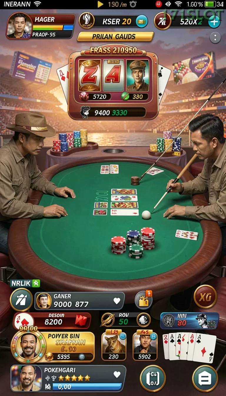 Cuplikan layar PROMO — menu navigasi